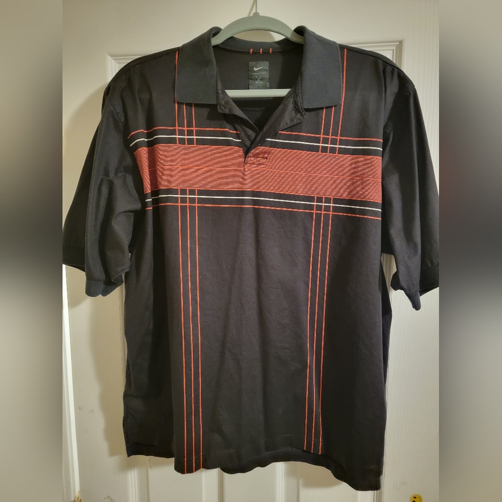 Mens nike gold shirt size large